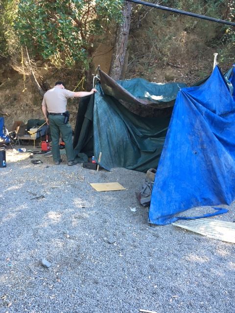 Homeless Camp Operation 9/29/2016